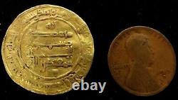 Antique 940-944AD Islamic States Gold 1 Dinar Foreign Real Old Coin 4.51 Grams