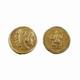 Antique Hellenistic Greek Gold Coin Pendant Ø1.6cm, 4gram