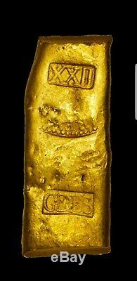 Atocha Shipwreck Treasure Gold Bar 151 grams 85A-GB001 Fleet Artifact Coin Reale