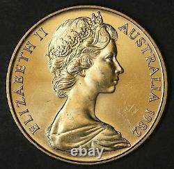 Australian 22ct 10 Grams Gold $200 Dollar Coin 1982 Brisbane Commonwealth (lb46)