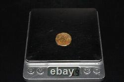 Authentic Ancient Early Islamic Gold Dinar Coin Weighting 4.9 Grams