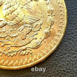 BU UNC MS 1981 Mexico Mo Libertad Onza 1/2 Oz. 999 Gold Oro Puro Coin