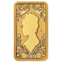 Bridgerton 2026 1 Grams Gold Proof Bar In Illustrated Paper Card Perth Mint