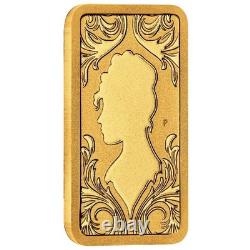 Bridgerton 2026 1 Grams Gold Proof Bar In Illustrated Paper Card Perth Mint
