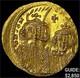 Byzantine Gold Solidus Basil Ii & Constantine Viii C. 976-1025 Ad
