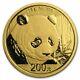 Ch/gem Bu 2018 15 Gram Gold Chinese Panda Coin Sealed In Plastic