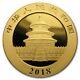 Ch/gem Bu Sealed In Original Plastic 2018 30 Gram Gold Chinese Panda Coin