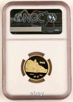 CHINA 1983 Year of Pig 8 Gram Gold Proof 150 YUAN Coin NGC PF68 Ultra Cameo RARE