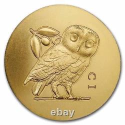 CIT 2022 Cook Islands 1/2 gram $5 Gold Athena's Owl NGC MS 70 FR