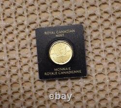 Canada 2020 1 Gram. 9999 Gold 0.50 Cents