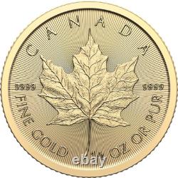 Canada Gold Maple Leaf 1/4 oz $10.9999 Fine Random Date