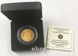 Canada's First Gold Coin 1914 $10 Hand Selected Gold Coin with Box & COA