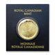 Canadian Gold Maple Leaf Coin Brilliant Uncirculated 2023 1 Gram 50c Bu