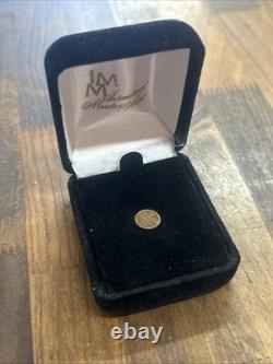 Certified 1907 MCMVII Saint Gaudens Mini 20 Dollar 10k Gold Coin. 16 Grams