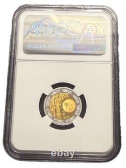 China 2016 3 gram Gold/Silver Bi-Metallic Panda NGC PF70UC Honolulu HSNA