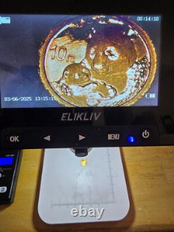 China 2019 10 Yuan 1-g. 999 Gold panda coin, 1 gram Pre covid gold