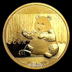 China 30 gram Gold Panda BU (Not Sealed) SKU #96309