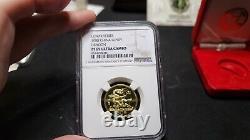 China Lunar Series 1988 150Yuan Gold Dragon NGC PR69 Ultra Cameo