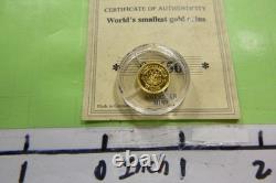 Christopher Columbus. 73 Gram 2000 Liberia $25 Rare 999 Gold Coin Coa Nice Pcb8