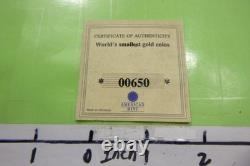 Christopher Columbus. 73 Gram 2000 Liberia $25 Rare 999 Gold Coin Coa Nice Pcb8
