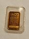 Classic 1 Gram Johnson Matthey 9999 Fine Gold Minted Wafer Bar In Seal / #c8212