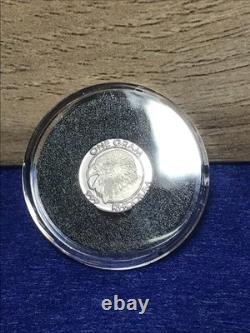 Cohen mint 1 gram. 999, pure Rhodium bullion coin
