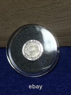 Cohen mint 1 gram. 999, pure Rhodium bullion coin