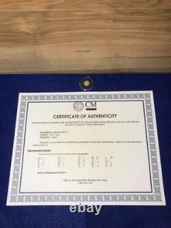 Cohen mint 1 gram. 999, pure Rhodium bullion coin