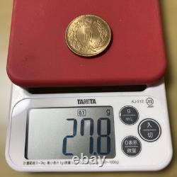 Collectible Coin Meiji Era 1 Yen Gold Coin 27.8g Japan Antique Collectible Gold