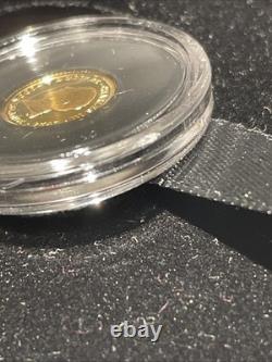 Cook Islands Wild West. 5 Gram $5 Gold Coin. 9999 Charles III