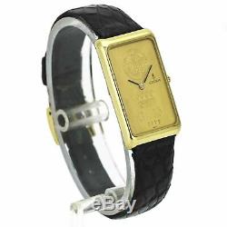 Corum Large Ingot 15 Gram Gold Bar Coin Watch 18k 24k 5540056