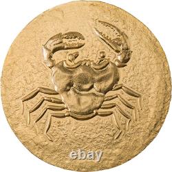 Crab Akragas Ancient Greece Half Gram Of Gold