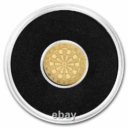 Darts Golden Highlights Gold Coin 1$ Palau 2024 NGC 70 FR