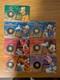 Disney Gold Coin Collection 2016 Fine Gold 0.5gram X7 Complete Collection Rare