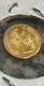 Emperador Maximiliano 1865 Mexican Miniature Gold Coin. 3 Grams