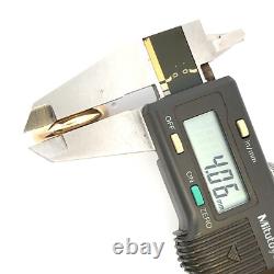 Elizabeth II 1984 Canadian Maple Leaf $5 Gold Coin 14K Gold Ring 9.75 J204