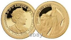 FLASH SALE 2020 Una and the Lion 1/2 gram Gold Proof Coin Box & COA