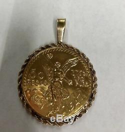 GOLD $50 Pecos 1947 Coin 37.5 Grams in 14k Holder Total weight 48 grams