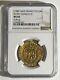 Gold Coin France Ecu'or 1380-1422 Ngc Ms 60 Fr-291 Charles Vi 3.81 Grams