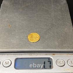 GOLD Coin of Roman king ancient coin 1.7 grams