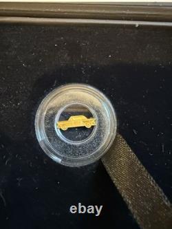 GOLDEN CLASSIC CAR 1/2 Half Gram 14mm $1 Dollar 24k Gold Coin 2021 PALAU