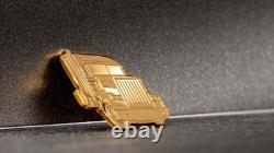 GOLDEN TRUCK 1/2 Half Gram 13.92mm $1 Dollar 24k Gold Coin 2022 PALAU