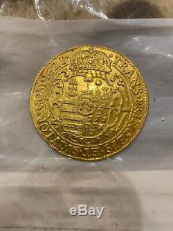Gabriel Bethlen 10 Dukaten 1621 KB Gold Coin 34,07grams