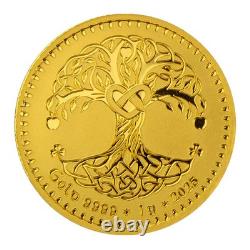 Geiger Edelmetalle AG Certified Tara Coins 1 Gram 9999 Fine Gold Tree of Life