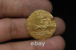 Genuine Ancient Persia Islamic Gold Dinar Coin in Very Fine Condition 3.3 Grams