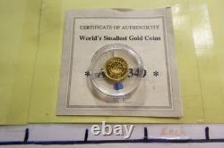 George Washington President. 73 Grams $25 Liberia 999 Gold Coin Coa Rare 41gb