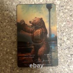Germania MINT 1 Gram gold 2026 Berlin World Fair Bear Carded. 9999 Fine