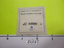 Giant Panda Bear 2003 Liberia. 73 Grams. 999 Gold Coin Coa Very Rare Sharp