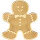 Gingerbread Man Palau Half Gram Of Gold