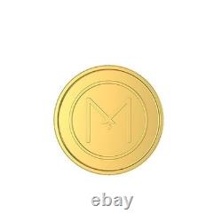 Goddess Laxmi Gold Coin 24K Pure 999 Certified 1 Gram